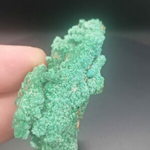 Malachite sur Baryte - Aouli - Maroc